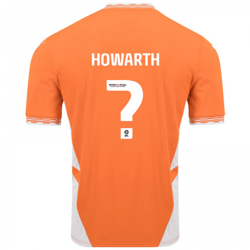 Kinderen Chloe Howarth #0 Oranje Wit Thuisshirt Thuistenue 2024/25 T-Shirt