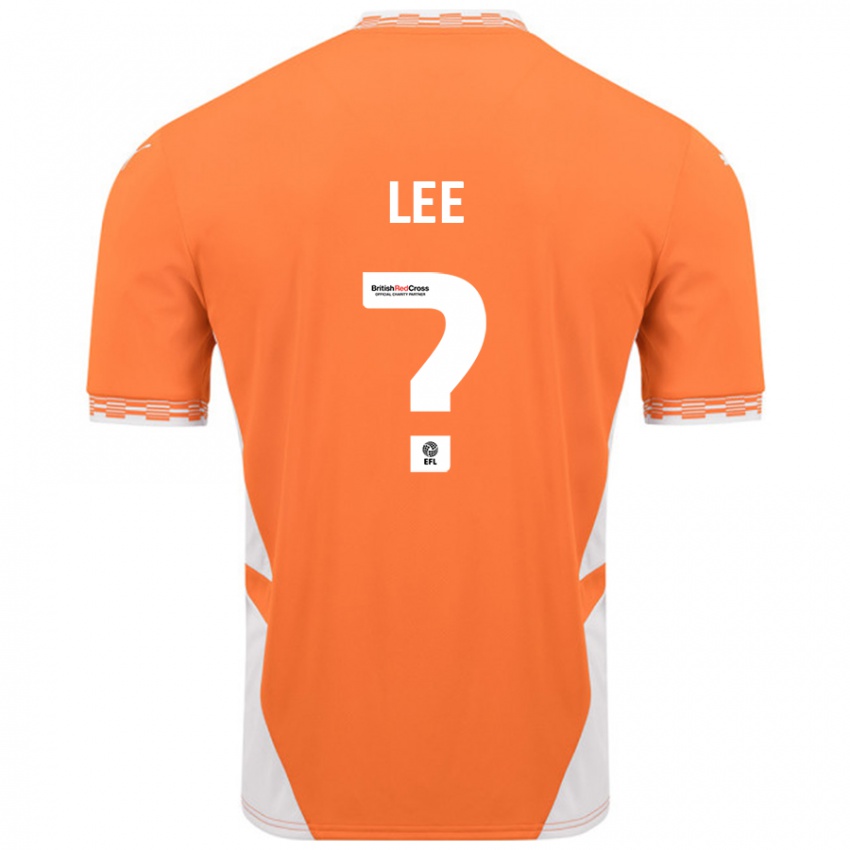 Kinderen Samantha Lee #0 Oranje Wit Thuisshirt Thuistenue 2024/25 T-Shirt