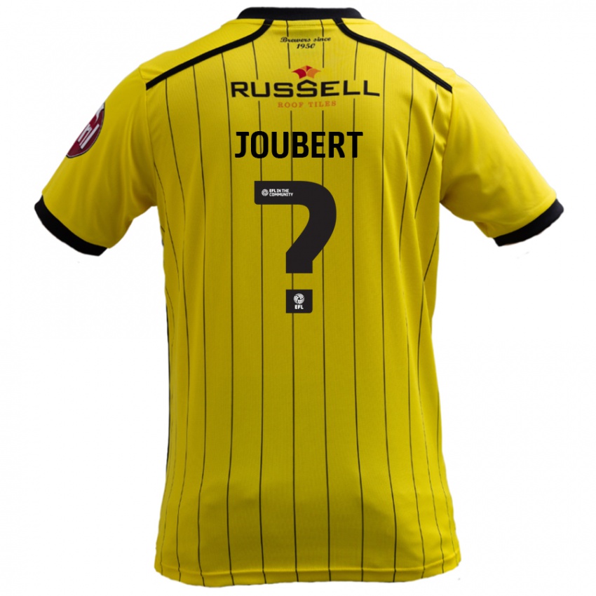 Kinderen Lucas Joubert #0 Geel Thuisshirt Thuistenue 2024/25 T-Shirt