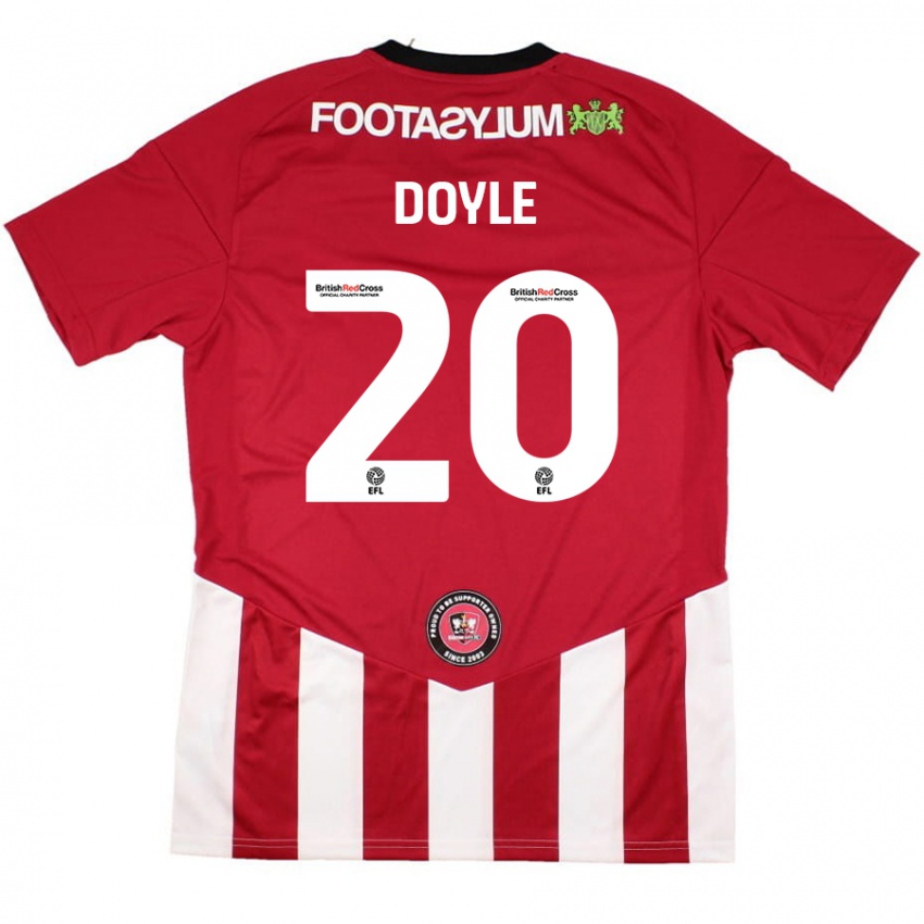 Kinderen Kamari Doyle #20 Rood Wit Thuisshirt Thuistenue 2024/25 T-Shirt