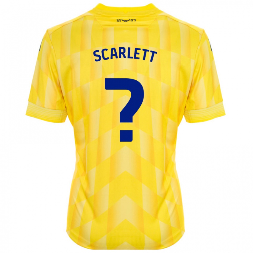 Kinderen Dane Scarlett #0 Geel Thuisshirt Thuistenue 2024/25 T-Shirt