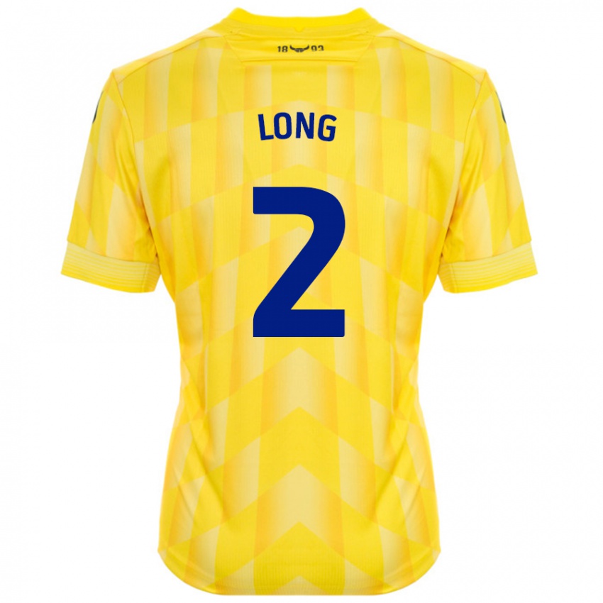 Kinderen Sam Long #2 Geel Thuisshirt Thuistenue 2024/25 T-Shirt