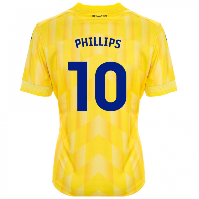 Kinderen Matt Phillips #10 Geel Thuisshirt Thuistenue 2024/25 T-Shirt