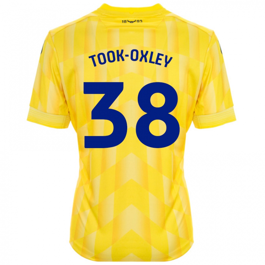 Kinderen Zaide Took-Oxley #38 Geel Thuisshirt Thuistenue 2024/25 T-Shirt