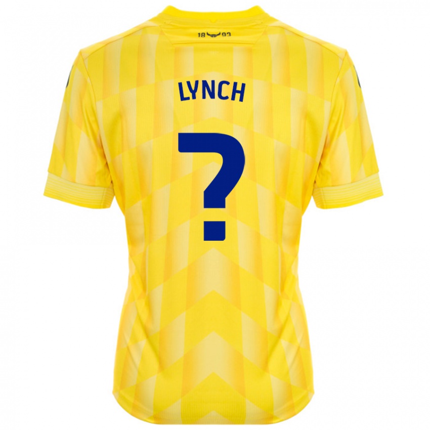 Kinderen Bobby Lynch #0 Geel Thuisshirt Thuistenue 2024/25 T-Shirt