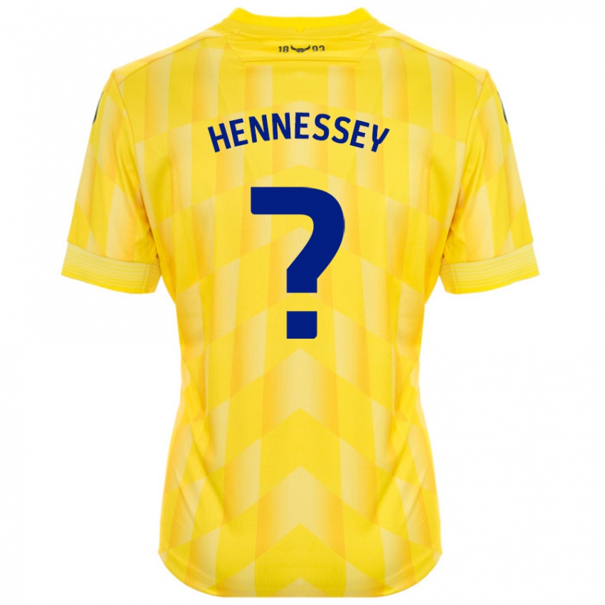 Kinderen Laura Hennessey #0 Geel Thuisshirt Thuistenue 2024/25 T-Shirt