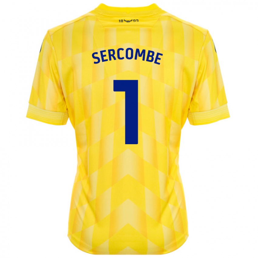 Kinderen Paris Sercombe #1 Geel Thuisshirt Thuistenue 2024/25 T-Shirt