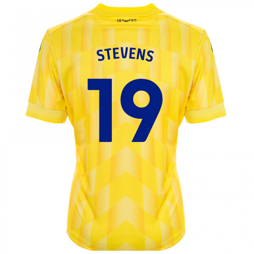 Kinderen Lily Stevens #19 Geel Thuisshirt Thuistenue 2024/25 T-Shirt