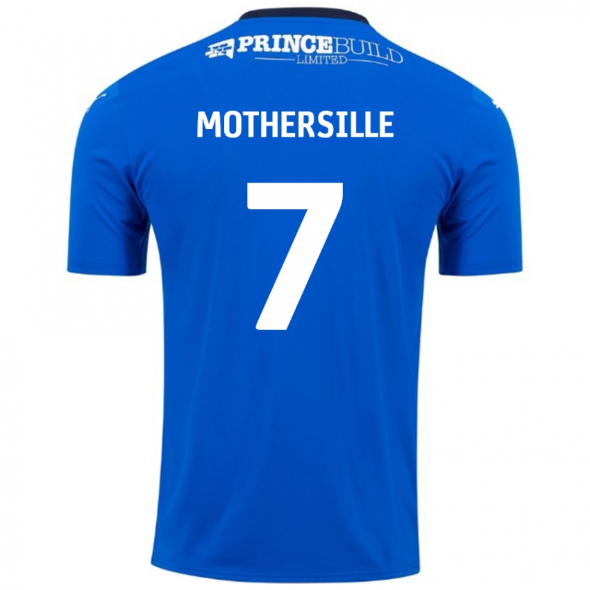 Kinderen Malik Mothersille #7 Blauw Wit Thuisshirt Thuistenue 2024/25 T-Shirt