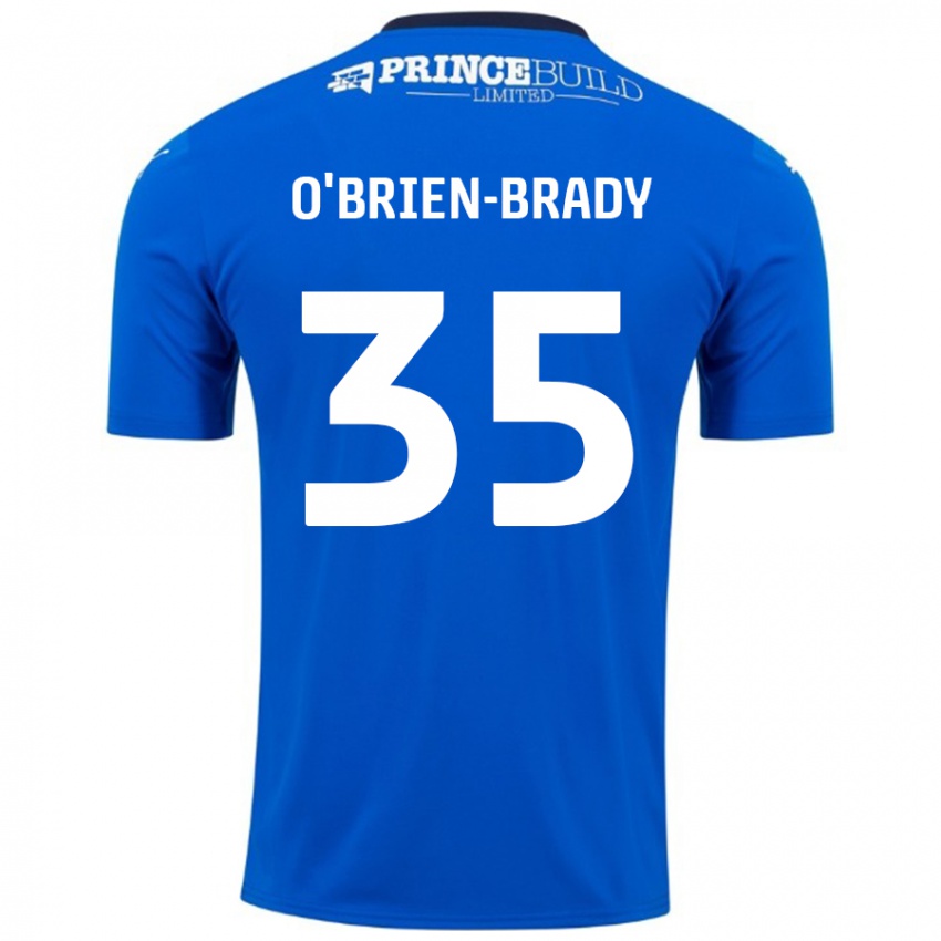 Kinderen Donay O'brien-Brady #35 Blauw Wit Thuisshirt Thuistenue 2024/25 T-Shirt