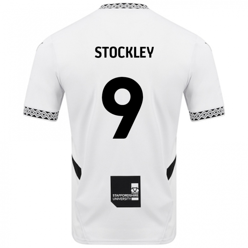 Kinderen Jayden Stockley #9 Wit Thuisshirt Thuistenue 2024/25 T-Shirt