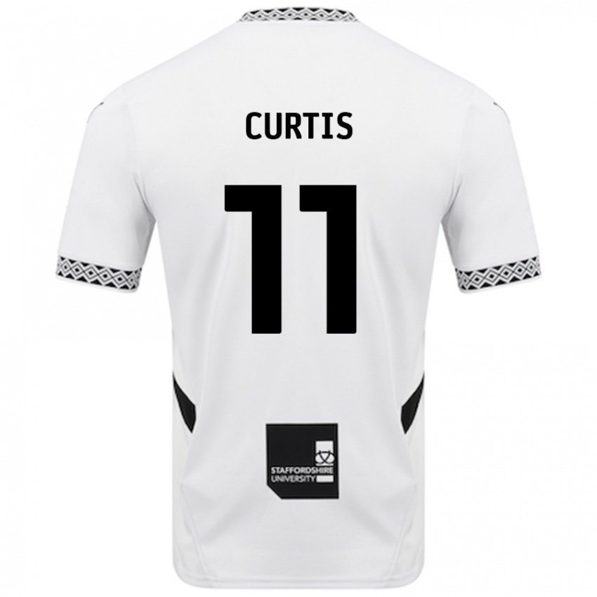 Kinderen Ronan Curtis #11 Wit Thuisshirt Thuistenue 2024/25 T-Shirt