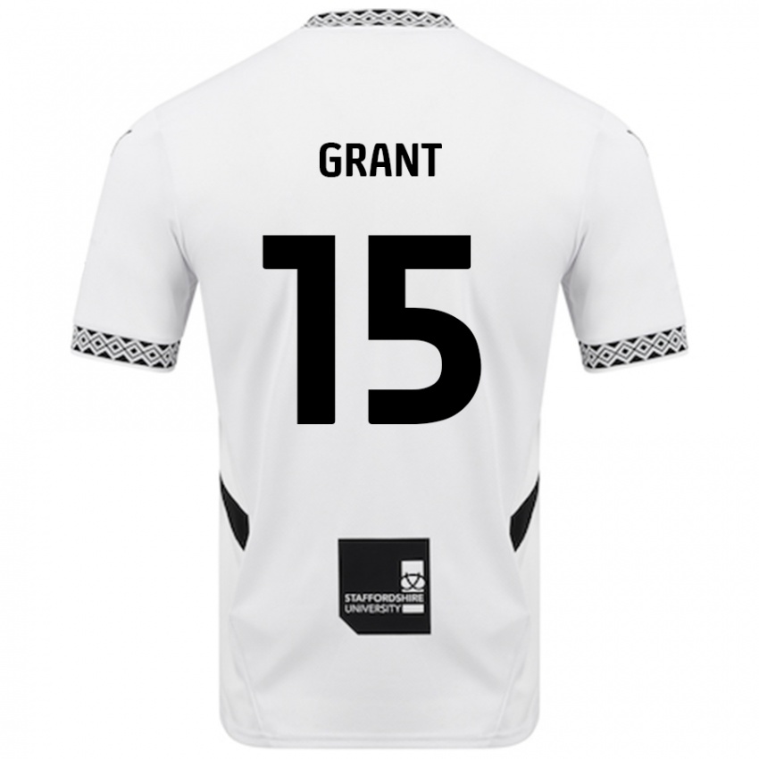 Kinderen Conor Grant #15 Wit Thuisshirt Thuistenue 2024/25 T-Shirt