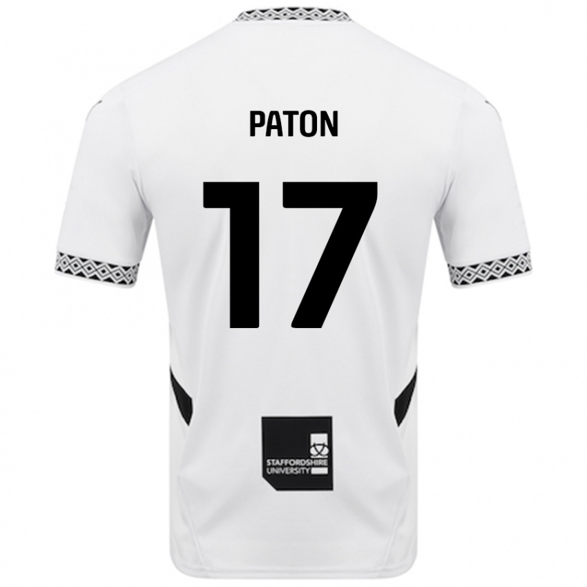 Kinderen Ruari Paton #17 Wit Thuisshirt Thuistenue 2024/25 T-Shirt