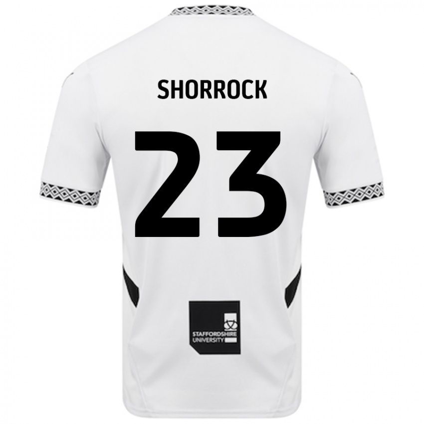 Kinderen Jack Shorrock #23 Wit Thuisshirt Thuistenue 2024/25 T-Shirt