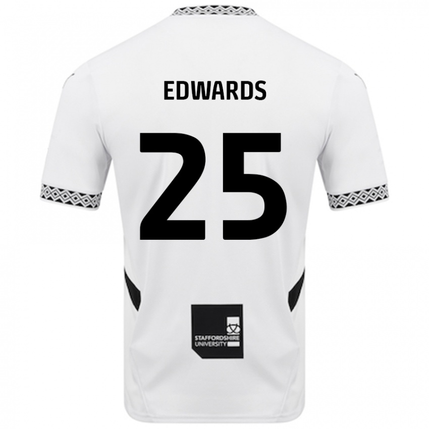 Kinderen Diamond Edwards #25 Wit Thuisshirt Thuistenue 2024/25 T-Shirt