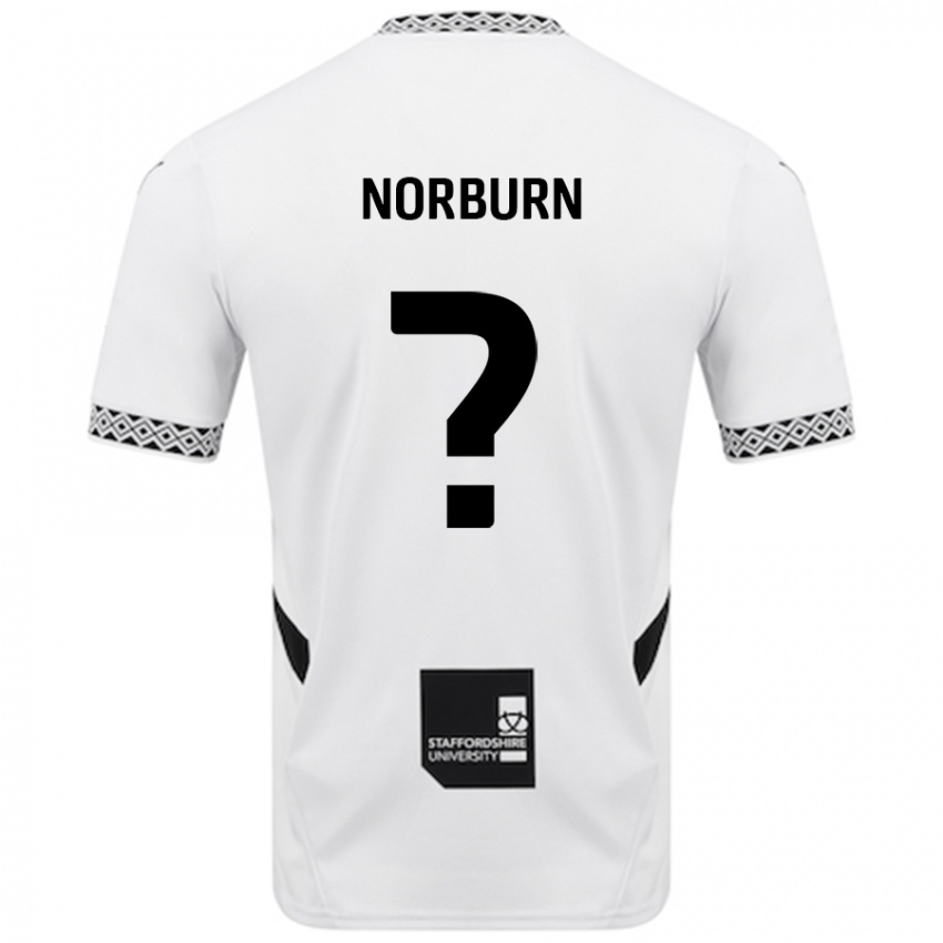 Kinderen Dylan Norburn #0 Wit Thuisshirt Thuistenue 2024/25 T-Shirt