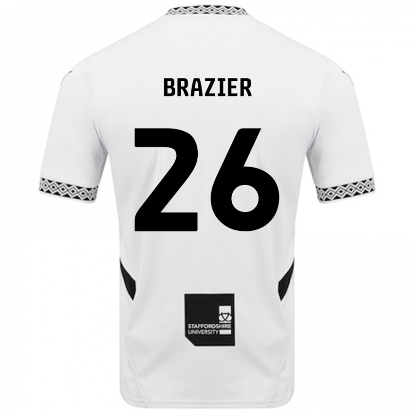 Kinderen Liam Brazier #26 Wit Thuisshirt Thuistenue 2024/25 T-Shirt