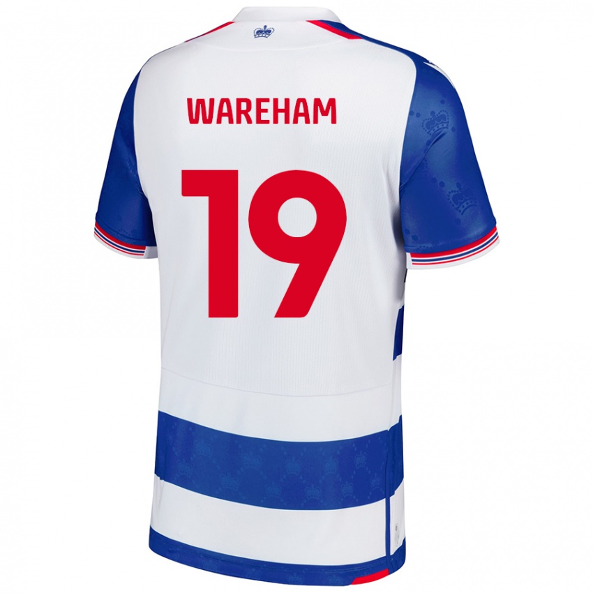 Kinderen Jayden Wareham #19 Blauw Wit Thuisshirt Thuistenue 2024/25 T-Shirt