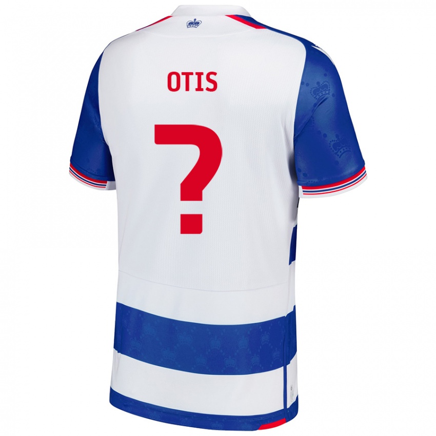 Kinderen Lewis Otis #0 Blauw Wit Thuisshirt Thuistenue 2024/25 T-Shirt