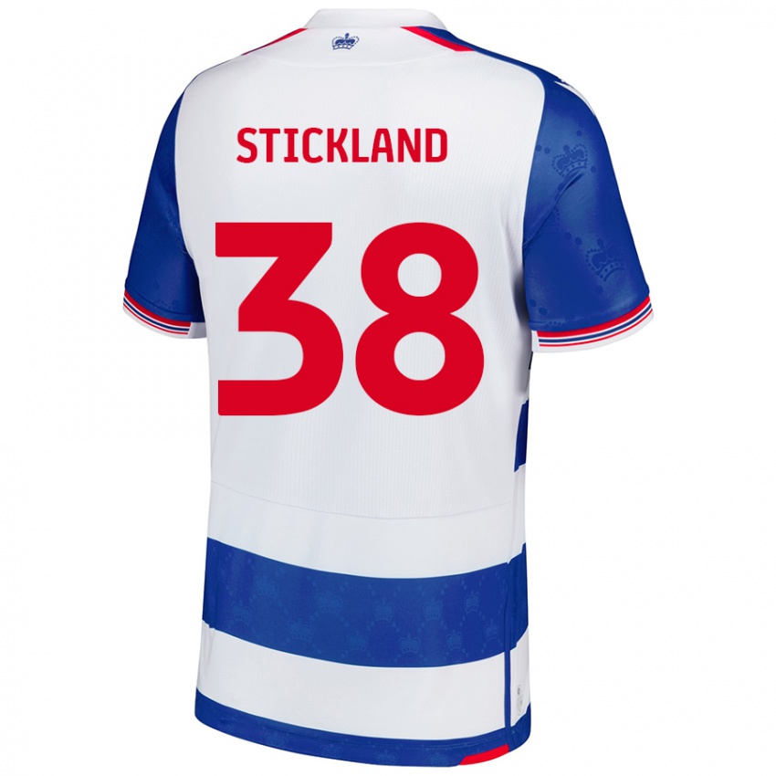 Kinderen Michael Stickland #38 Blauw Wit Thuisshirt Thuistenue 2024/25 T-Shirt