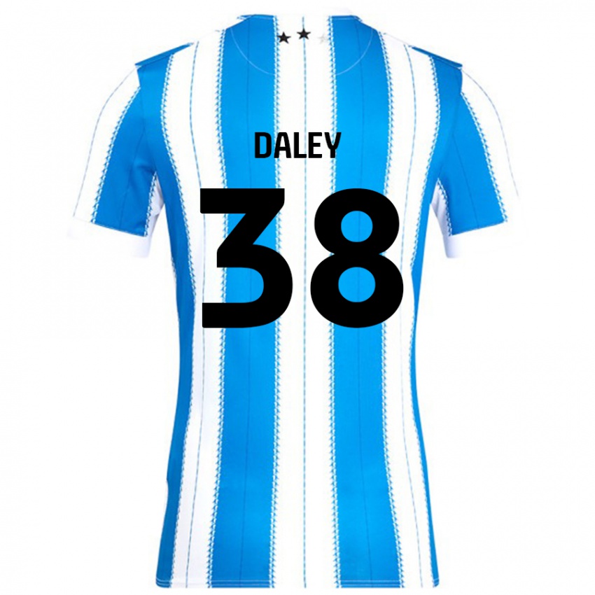 Kinderen Luke Daley #38 Blauw Wit Thuisshirt Thuistenue 2024/25 T-Shirt