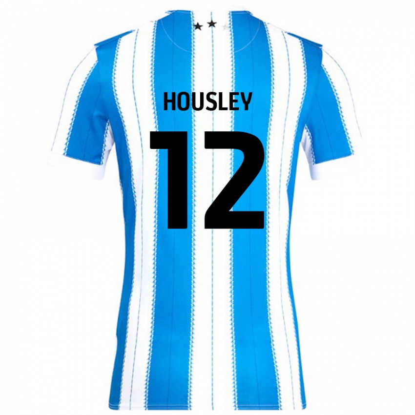 Kinderen Autumn Housley #12 Blauw Wit Thuisshirt Thuistenue 2024/25 T-Shirt