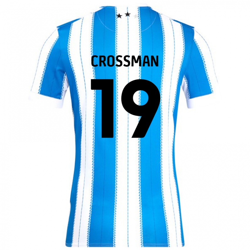 Kinderen Paige Crossman #19 Blauw Wit Thuisshirt Thuistenue 2024/25 T-Shirt