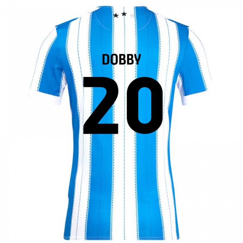 Kinderen Sarah Dobby #20 Blauw Wit Thuisshirt Thuistenue 2024/25 T-Shirt