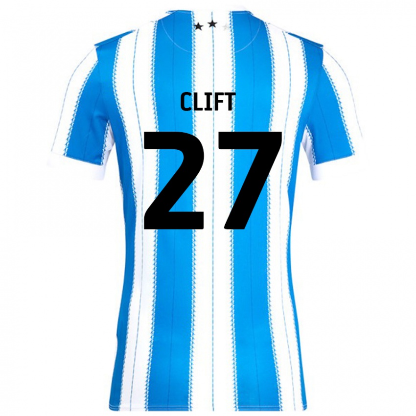 Kinderen Cassidy Clift #27 Blauw Wit Thuisshirt Thuistenue 2024/25 T-Shirt