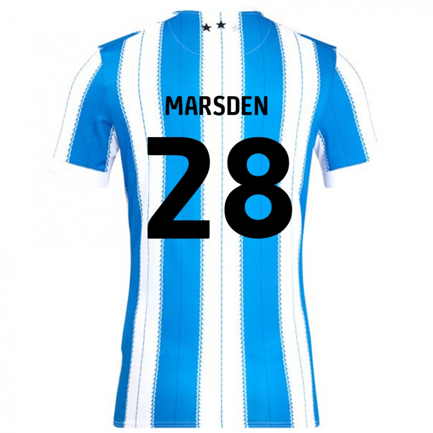 Kinderen Brooke Marsden #28 Blauw Wit Thuisshirt Thuistenue 2024/25 T-Shirt