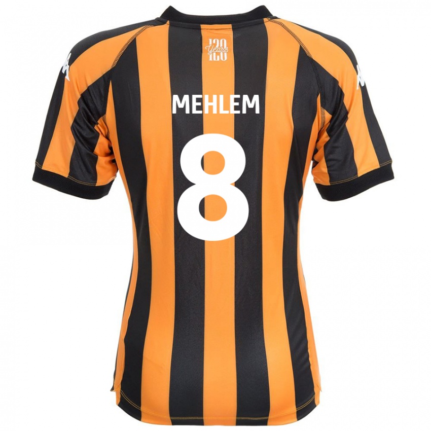 Kinderen Marvin Mehlem #8 Zwart Amber Thuisshirt Thuistenue 2024/25 T-Shirt