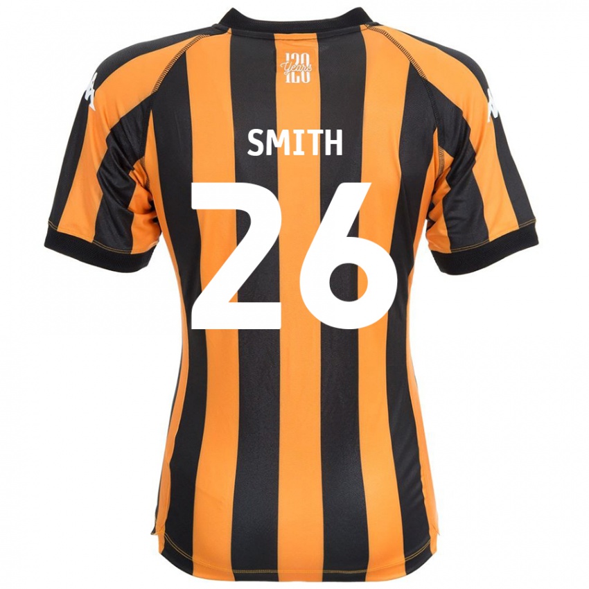 Kinderen Andy Smith #26 Zwart Amber Thuisshirt Thuistenue 2024/25 T-Shirt