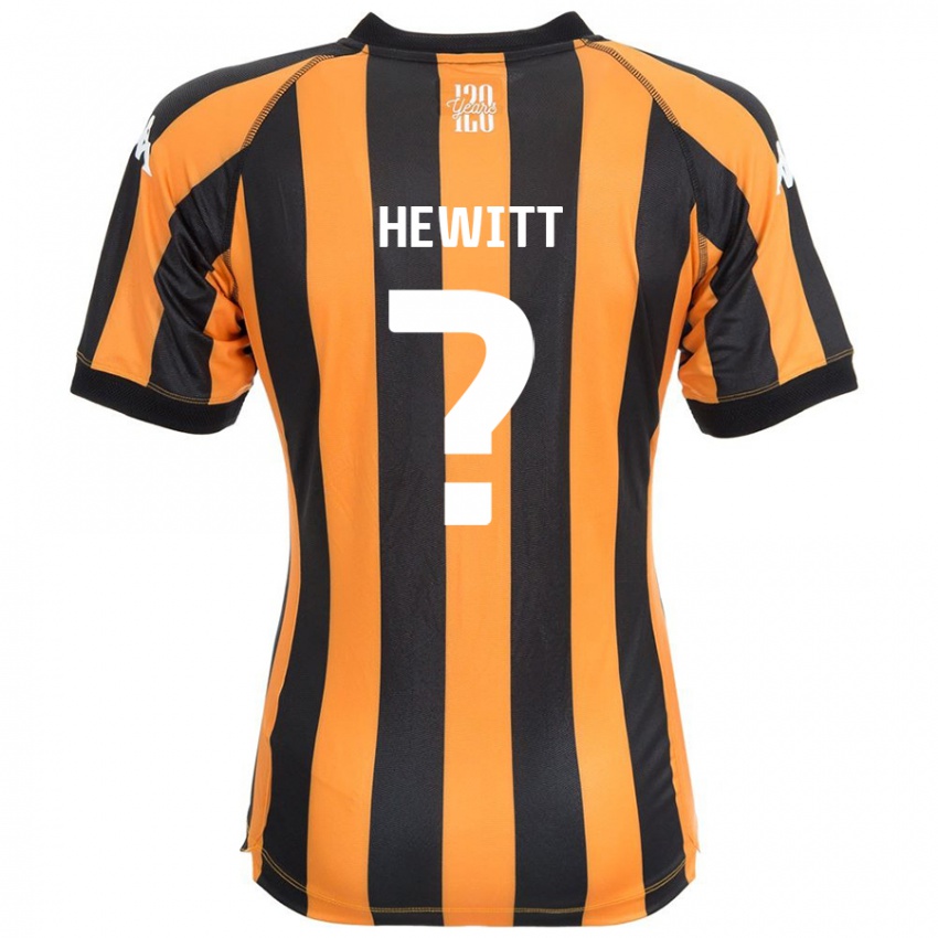 Kinderen Stan Hewitt #0 Zwart Amber Thuisshirt Thuistenue 2024/25 T-Shirt