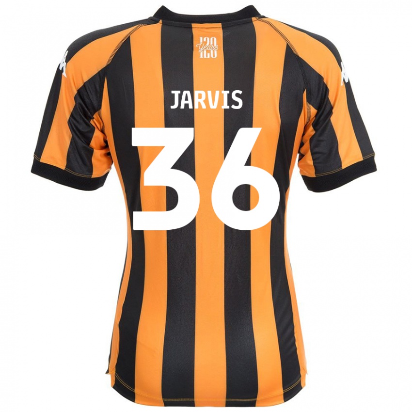 Kinderen Will Jarvis #36 Zwart Amber Thuisshirt Thuistenue 2024/25 T-Shirt