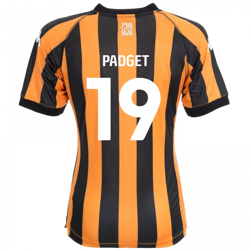 Kinderen Bethany Padget #19 Zwart Amber Thuisshirt Thuistenue 2024/25 T-Shirt