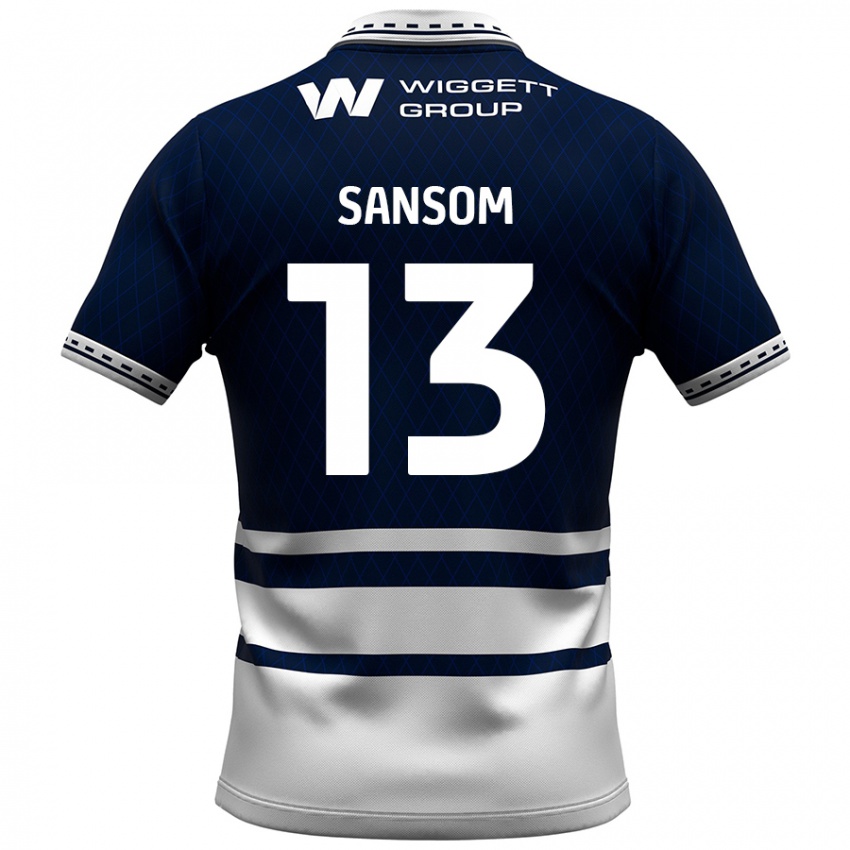 Kinderen Chloe Sansom #13 Marineblauw Wit Thuisshirt Thuistenue 2024/25 T-Shirt