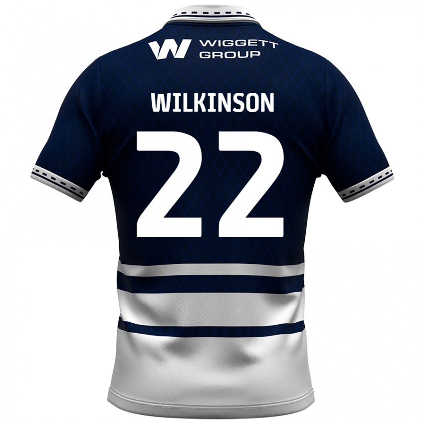 Kinderen Chloe Wilkinson #22 Marineblauw Wit Thuisshirt Thuistenue 2024/25 T-Shirt