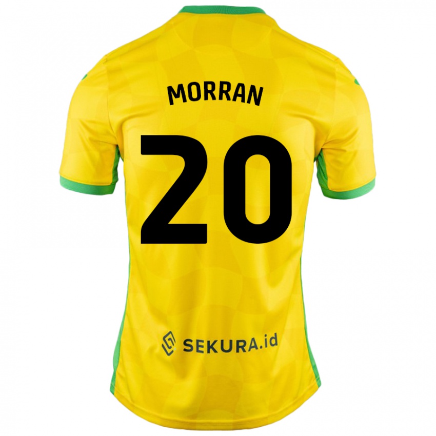 Kinderen Eloise Morran #20 Geel Groen Thuisshirt Thuistenue 2024/25 T-Shirt