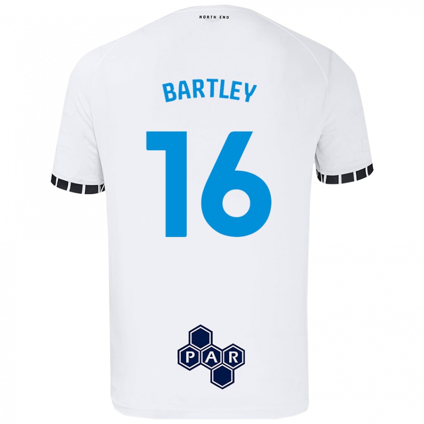 Kinderen Melanie Bartley #16 Wit Thuisshirt Thuistenue 2024/25 T-Shirt