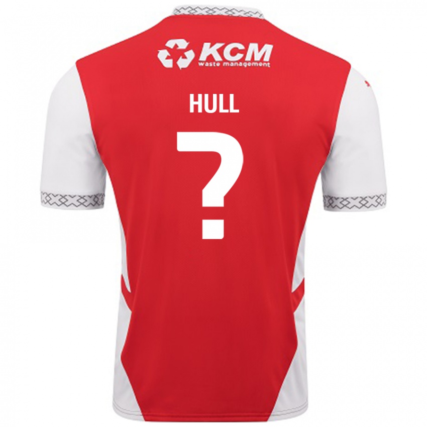 Kinderen Jake Hull #0 Rood Wit Thuisshirt Thuistenue 2024/25 T-Shirt