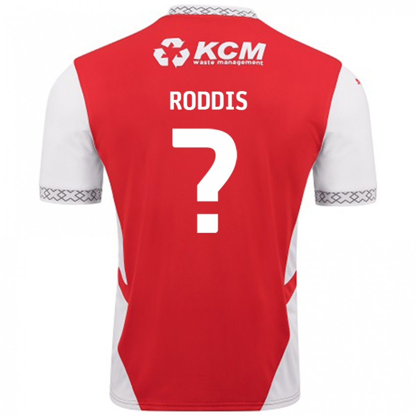 Kinderen Harry Roddis #0 Rood Wit Thuisshirt Thuistenue 2024/25 T-Shirt