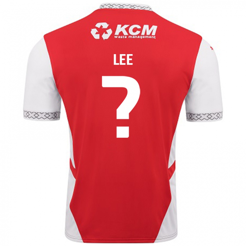 Kinderen Cohen Lee #0 Rood Wit Thuisshirt Thuistenue 2024/25 T-Shirt