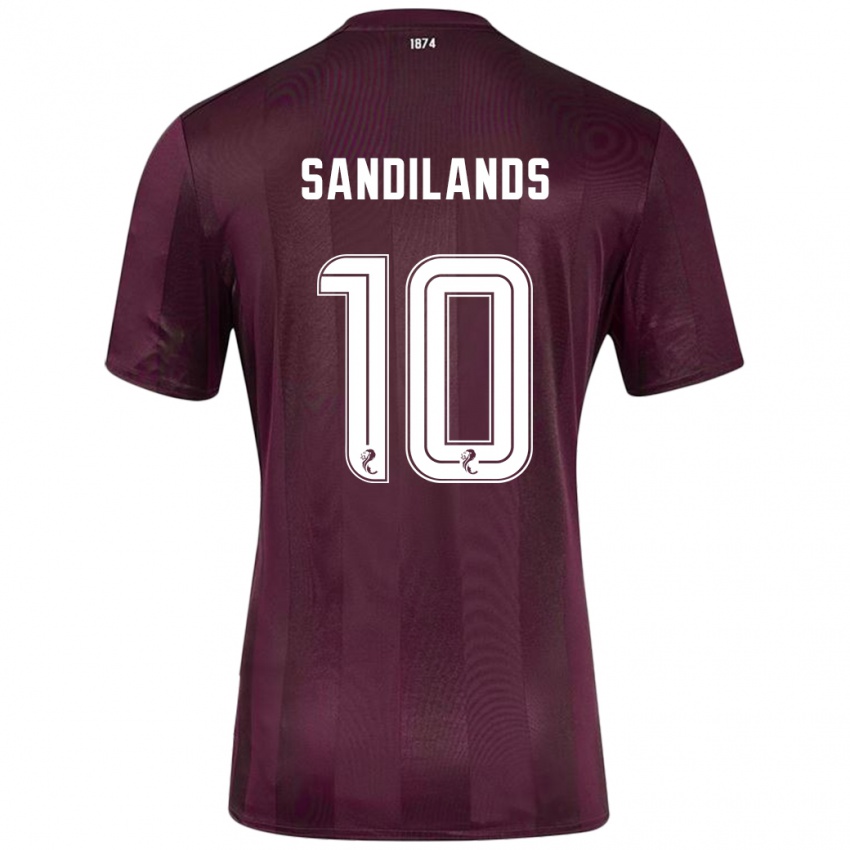 Kinderen Callum Sandilands #10 Bordeauxrood Thuisshirt Thuistenue 2024/25 T-Shirt