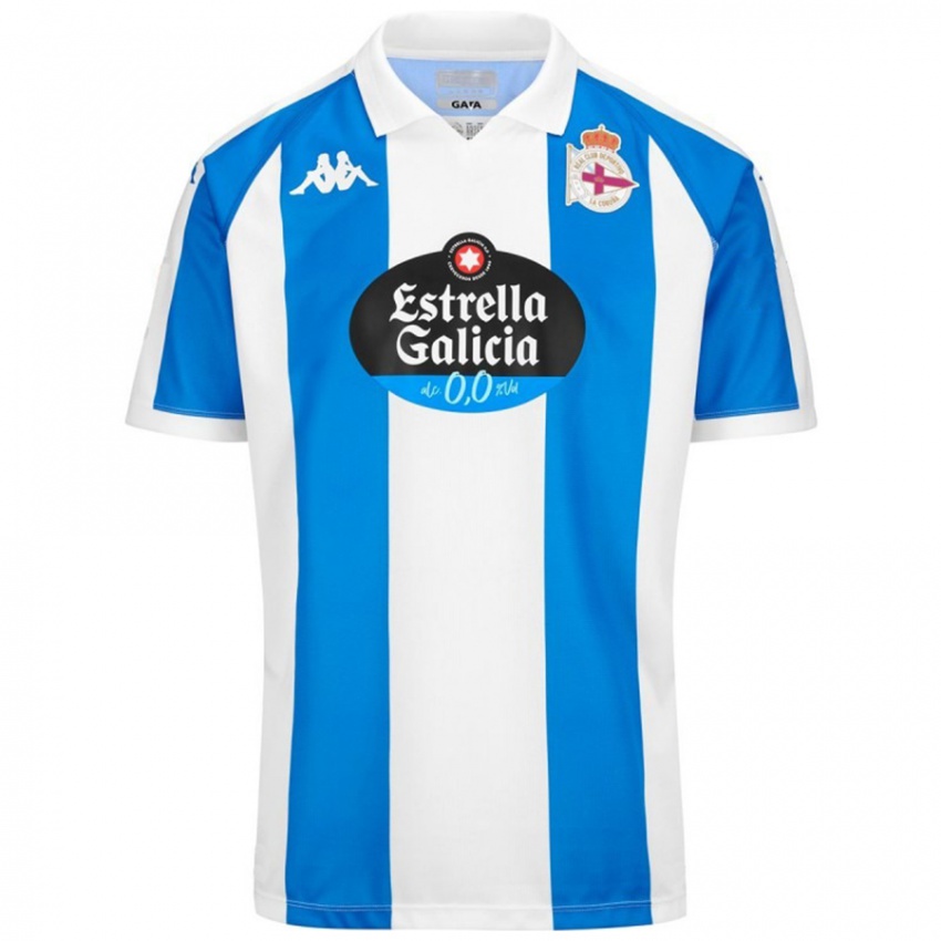 Kinderen Helton Leite #25 Blauw Wit Thuisshirt Thuistenue 2024/25 T-Shirt