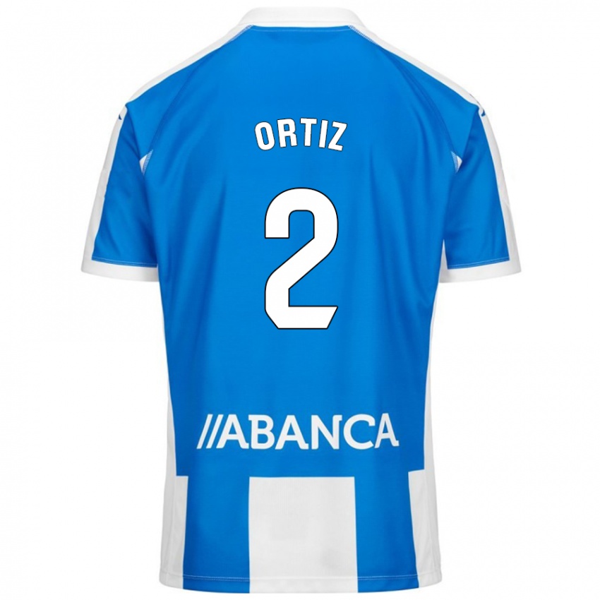 Kinderen Samara Ortiz #2 Blauw Wit Thuisshirt Thuistenue 2024/25 T-Shirt