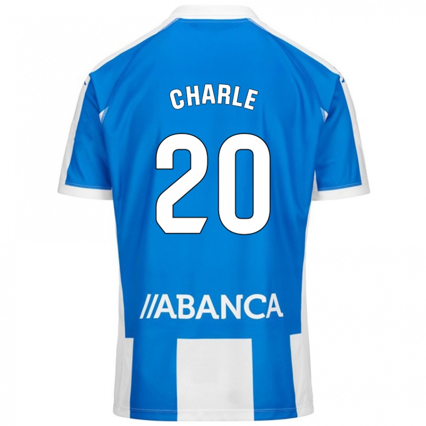 Kinderen Marta Charle #20 Blauw Wit Thuisshirt Thuistenue 2024/25 T-Shirt