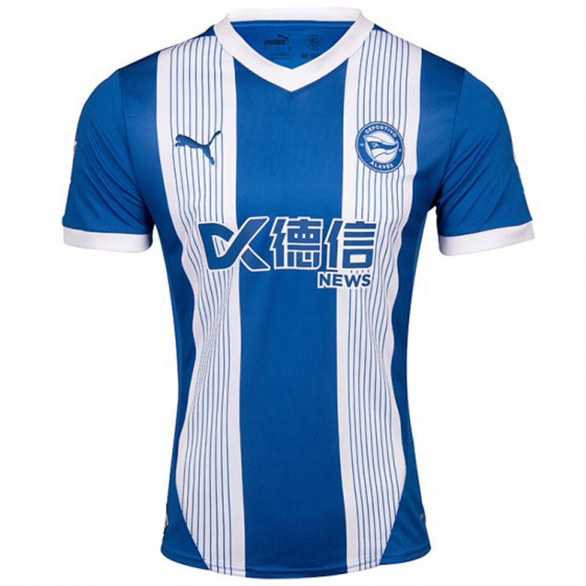 Kinderen Nikola Maras #2 Blauw Thuisshirt Thuistenue 2024/25 T-Shirt