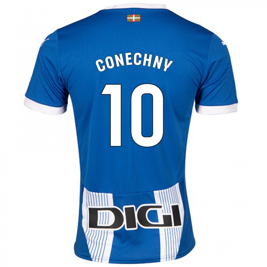 Kinderen Tomás Conechny #10 Blauw Thuisshirt Thuistenue 2024/25 T-Shirt