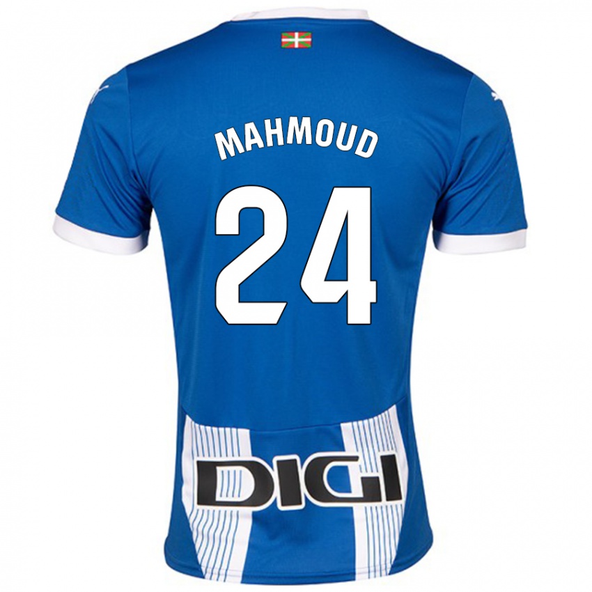 Kinderen Abdallahi Mahmoud #24 Blauw Thuisshirt Thuistenue 2024/25 T-Shirt